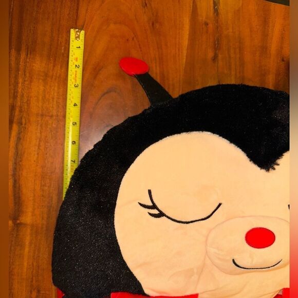 🛏️💤 Smaller Happy Napper – Ladybug Plush Sleepytime Pal 🐞❤️ - Picture 10 of 13